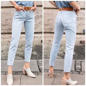 Levi’s Wedgie Jeans in Light Wash